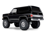 Traxxas 82076-4-BLK TRX-4 1/10 Trail Crawler Truck w/'79 Chevrolet K5 Blazer
