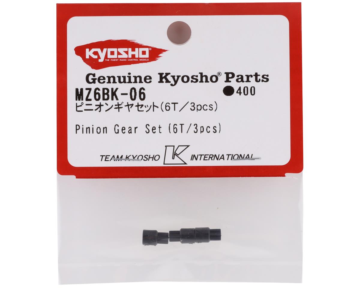 Kyosho Mini-Z Pinion Gear Set (3) (6T)