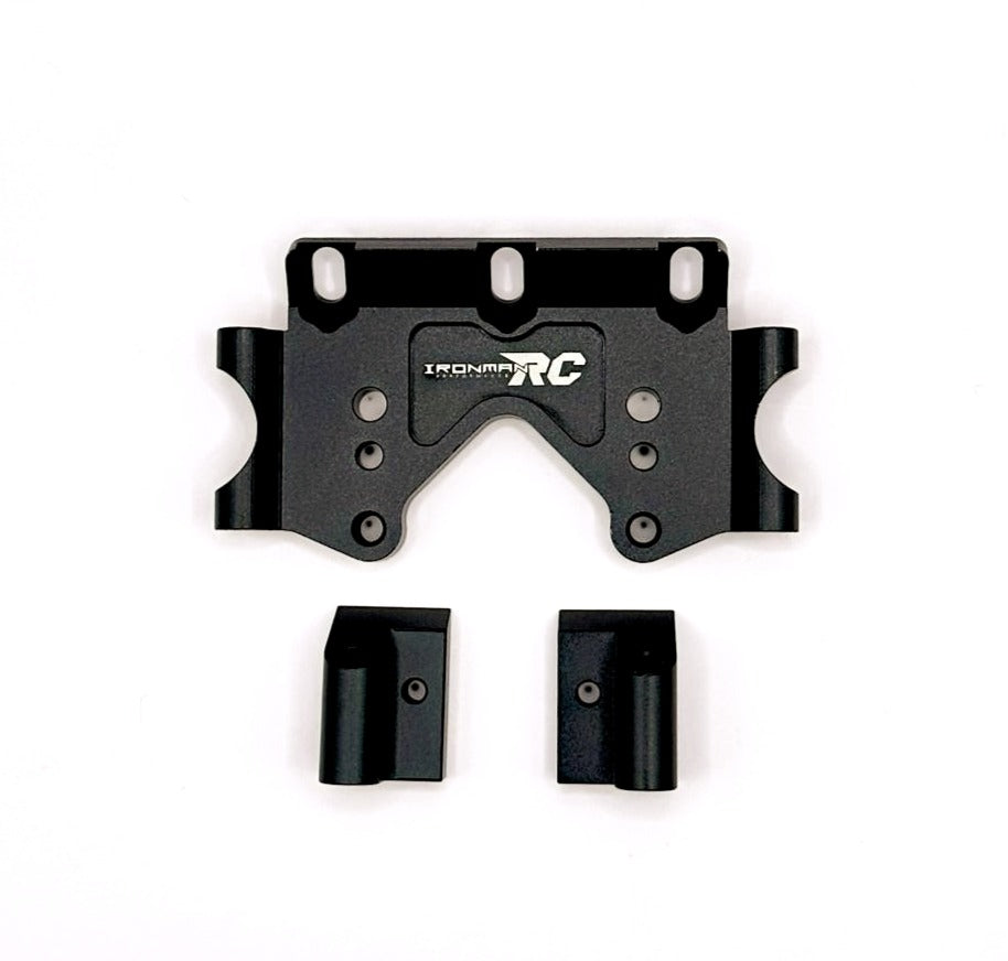 IRonManRc Traxxas Aluminium NOIR Cloison Avant 2WD Slash Stampede Rustler