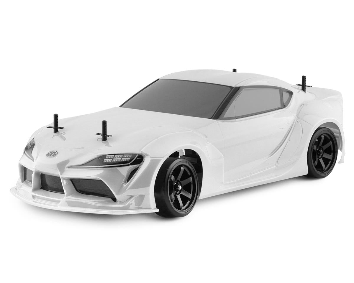 Yokomo YOKDP-YD2RTRW YD-2 1/10 2WD RTR Drift Car con carrocería Supra (blanco)