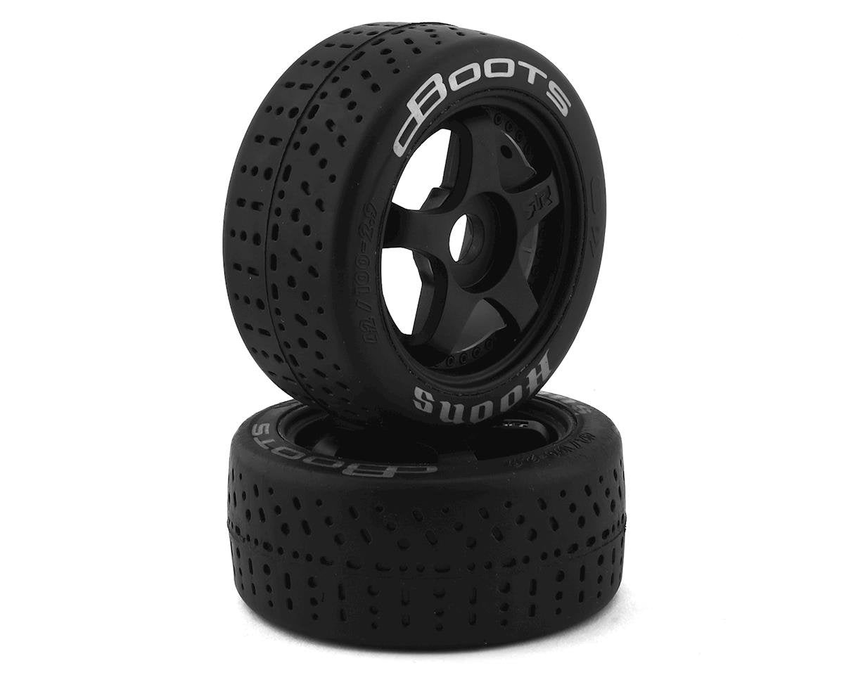Arrma ARA550070 DBoots Hoons 42/100 2.9 Neumáticos premontados de 5 radios con cinturón (2) (Sil