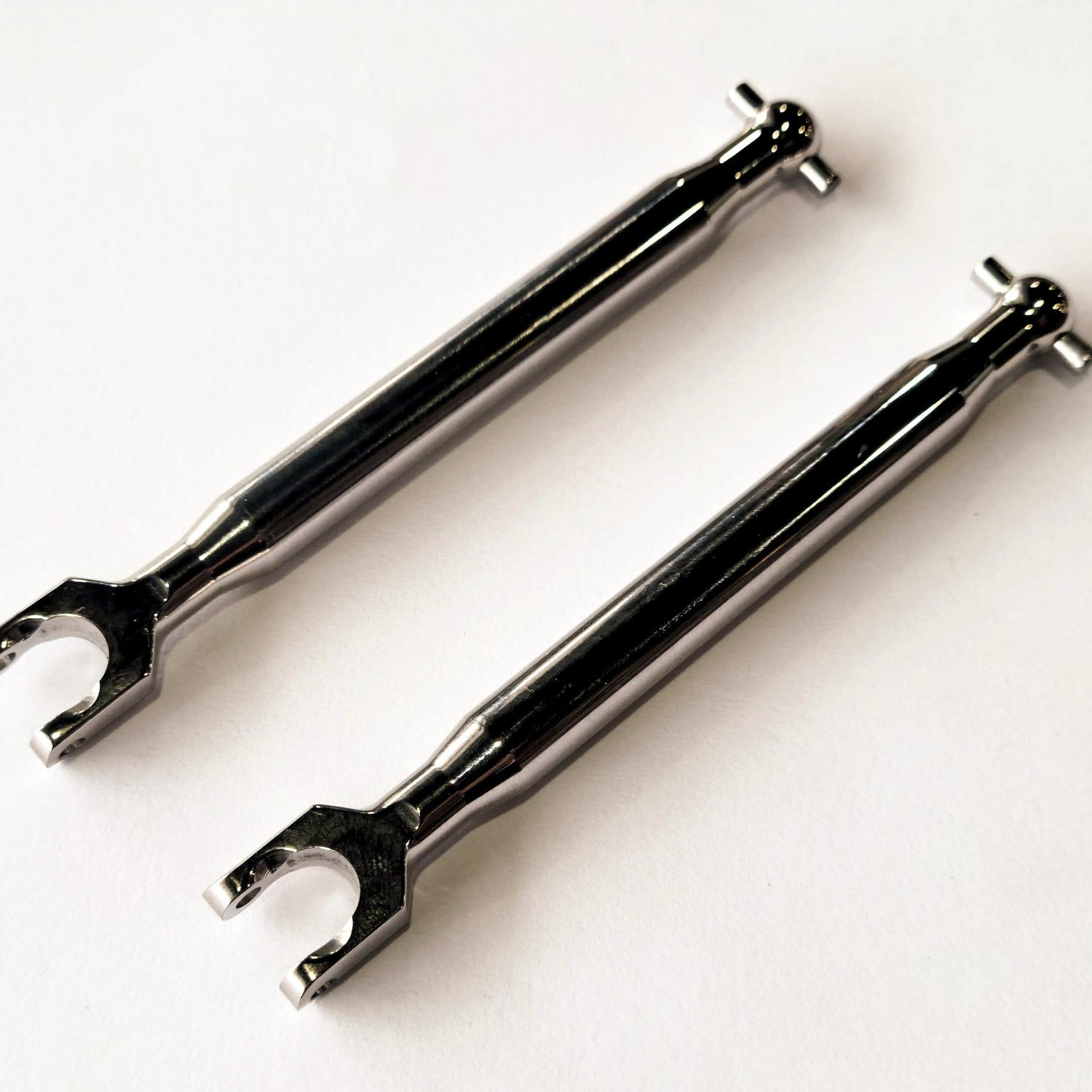 IronManRc Hobao Vte2 ​​8MM Ejes de transmisión delanteros de titanio Cvd * DRAG RACING *