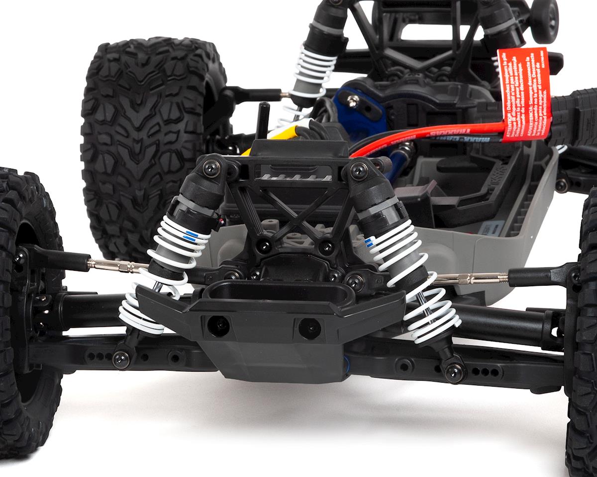 Traxxas 67076-4-GRN Rustler 4X4 VXL sin escobillas RTR 1/10 4WD Stadium Truck (verde)