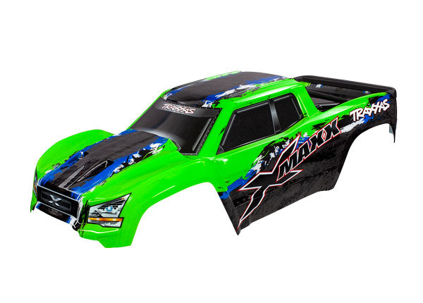 Traxxas 7811G X-Maxx Pre-Painted Body Green