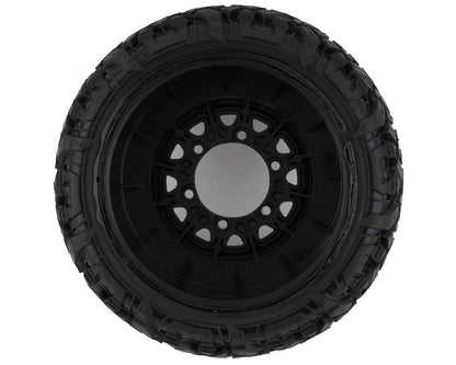 Pro-Line 10182-10 Icon SC Pre-Mounted Tires w/Raid Wheels (Black) (2) (M2)