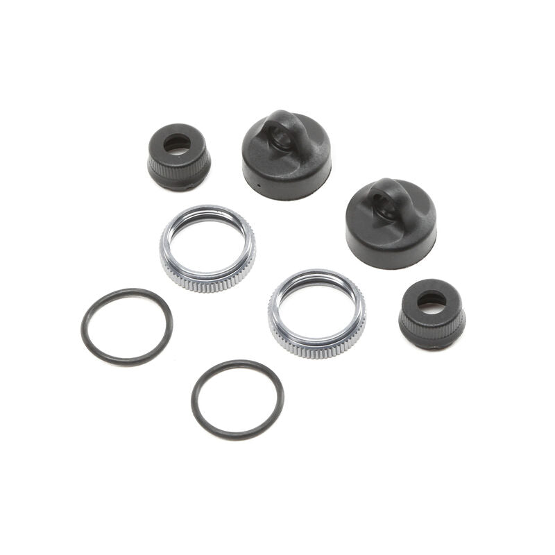 Losi LOS243005 Shock Caps (2): 8, 8T RTR