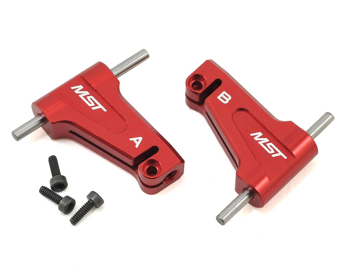 MST 210575R RMX 2.0 Aluminum Upper Arm Set (Red)