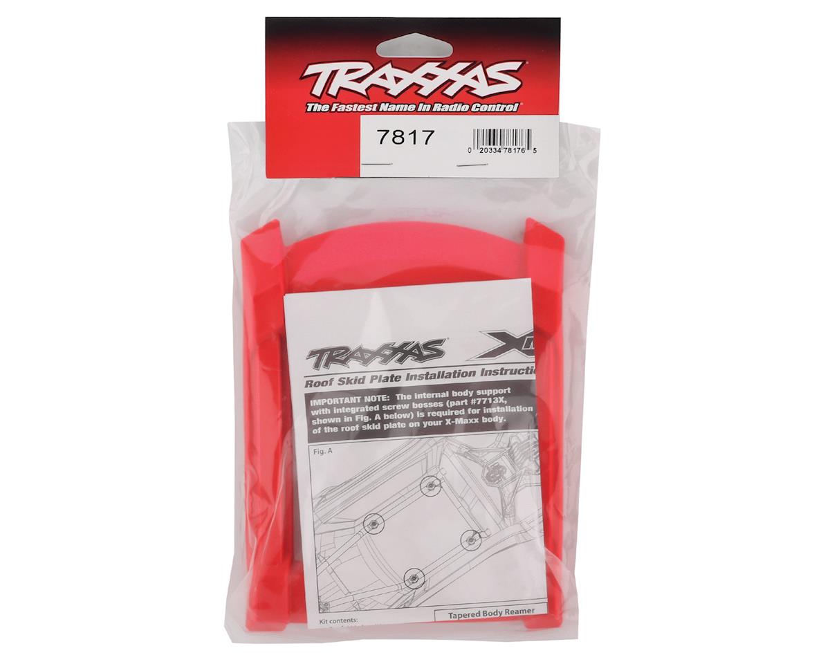 Traxxas 7817R X-Maxx Roof Skid Plate (Red)