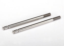 LaTrax 7663 Shock shafts, steel, chrome finish (2)