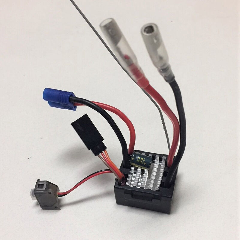 SPEKTRUM SRX220 FHSS Receptor sobre orugas de 2 canales y ESC
