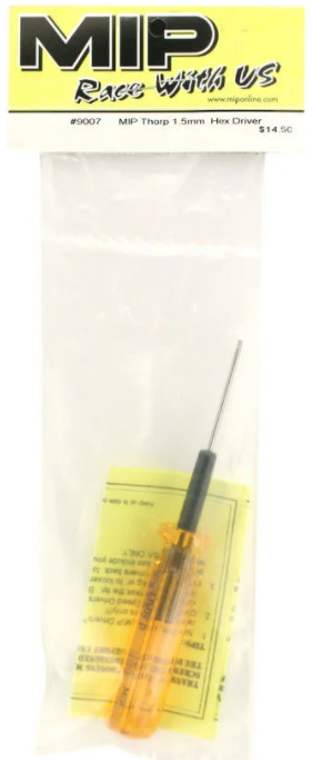Llave de destornillador hexagonal MIP 9007 de 1,5 mm