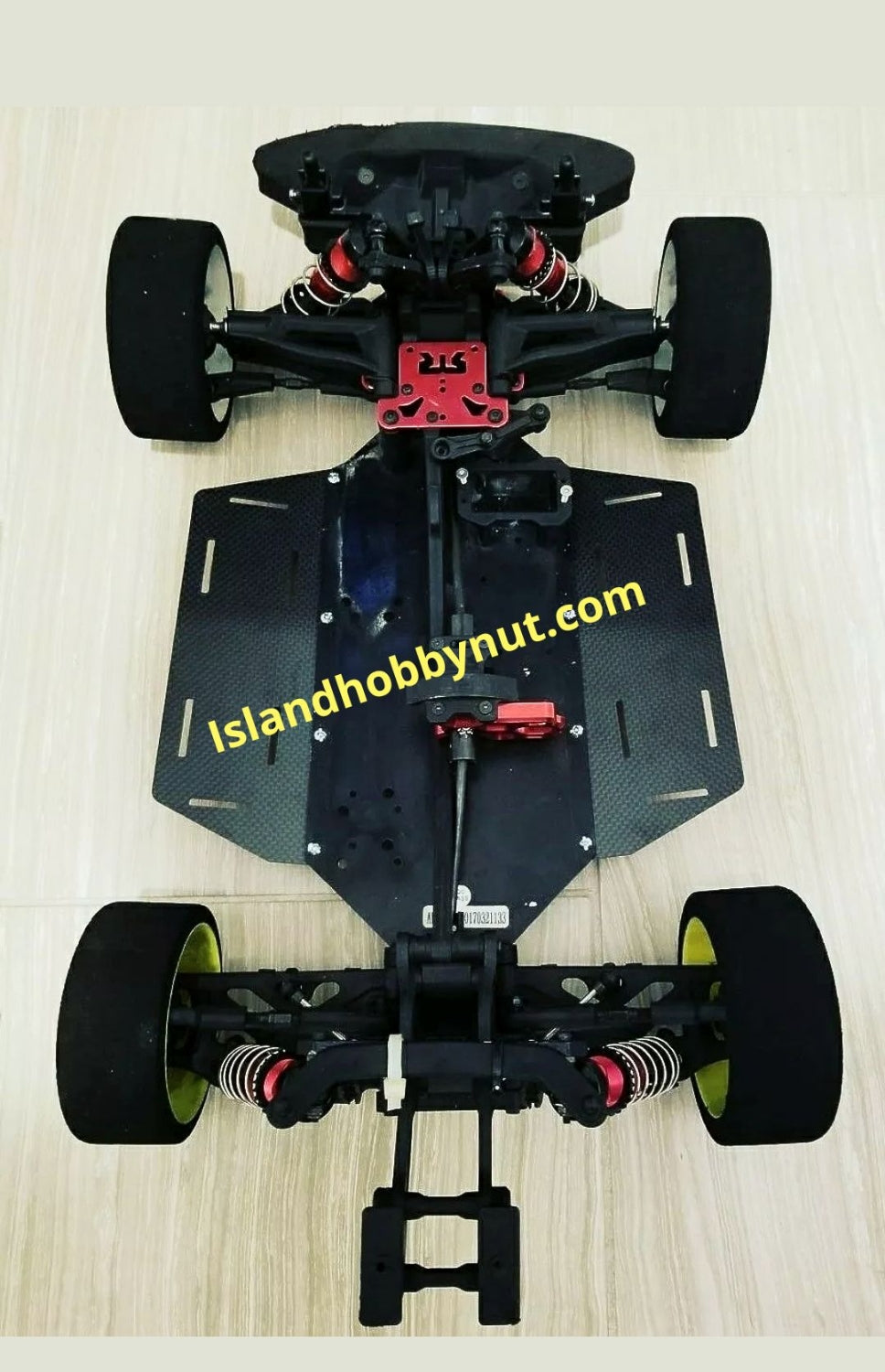 Plateaux de batterie en fibre de carbone Arrma Typhon