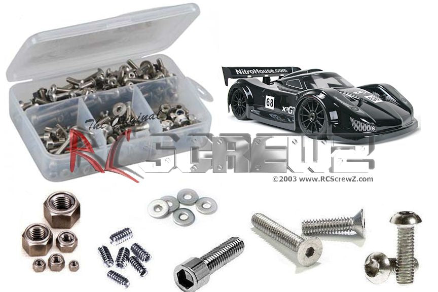 Ofna X3 GT 1/8th Onroad Stainless Steel Screw OFN071