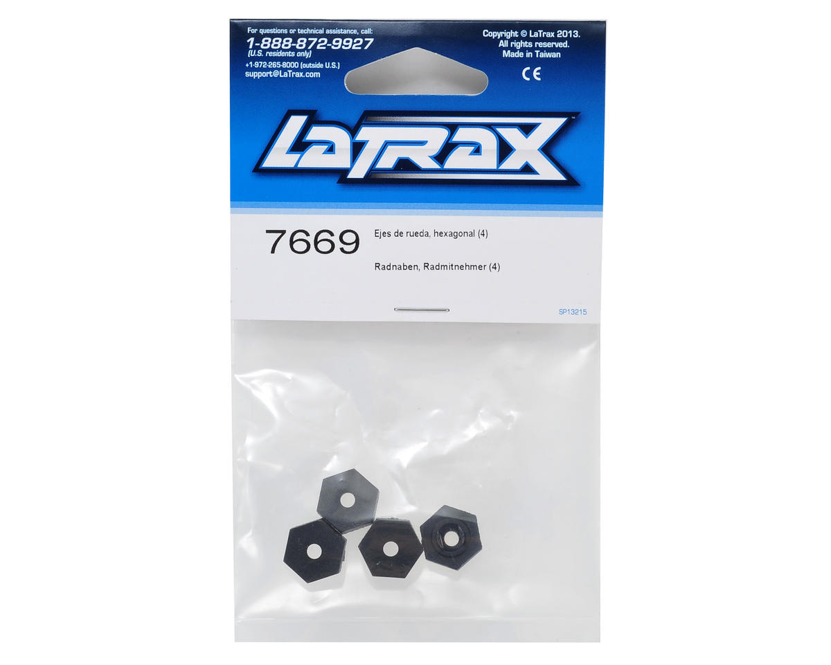 Traxxas 7669 LaTrax Roue hexagonale de 12 mm (4)