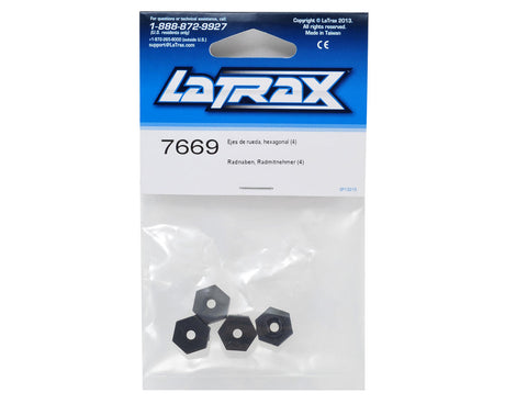 Traxxas 7669 LaTrax Rueda hexagonal de 12 mm (4)