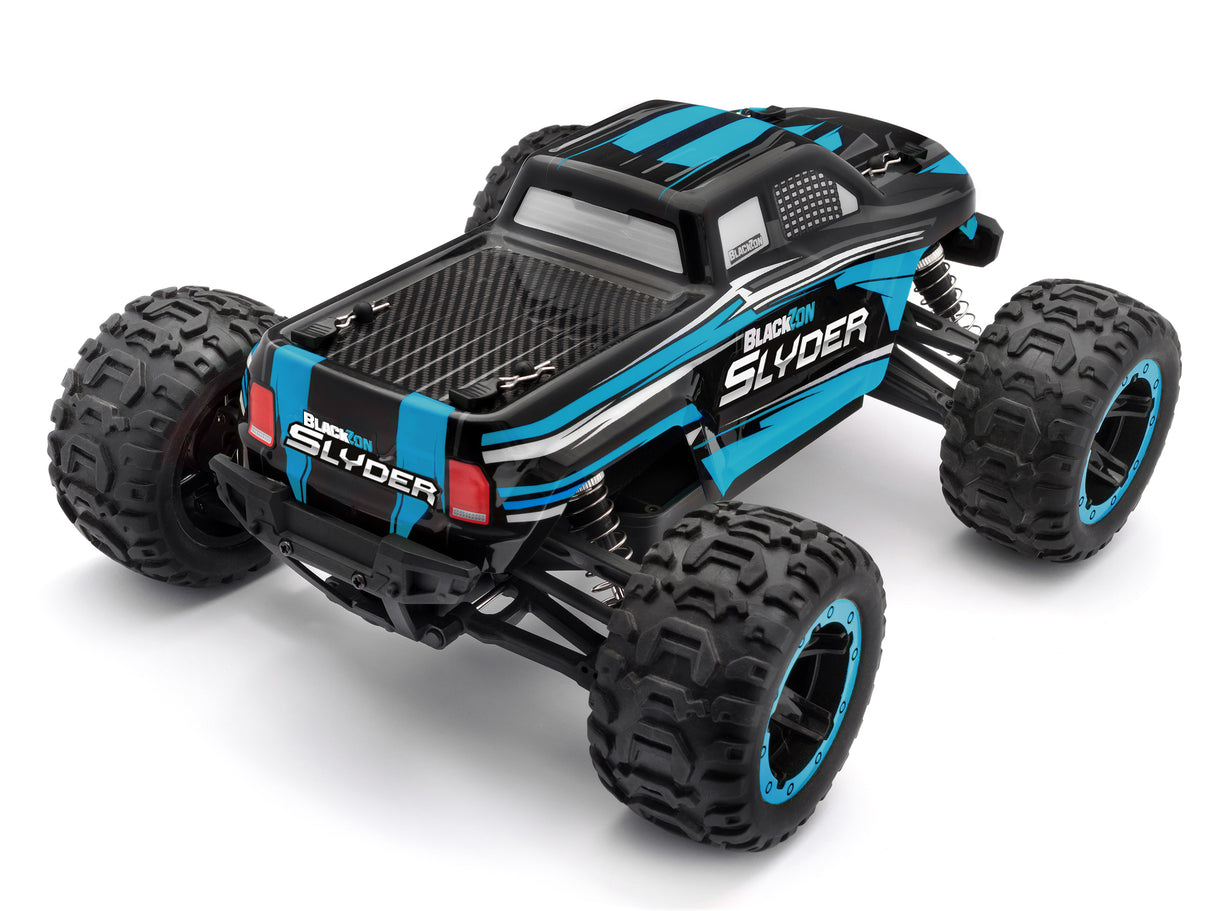 Black Zion Slyder BZN540104 1/16ème RTR 4WD Monster Truck électrique Bleu
