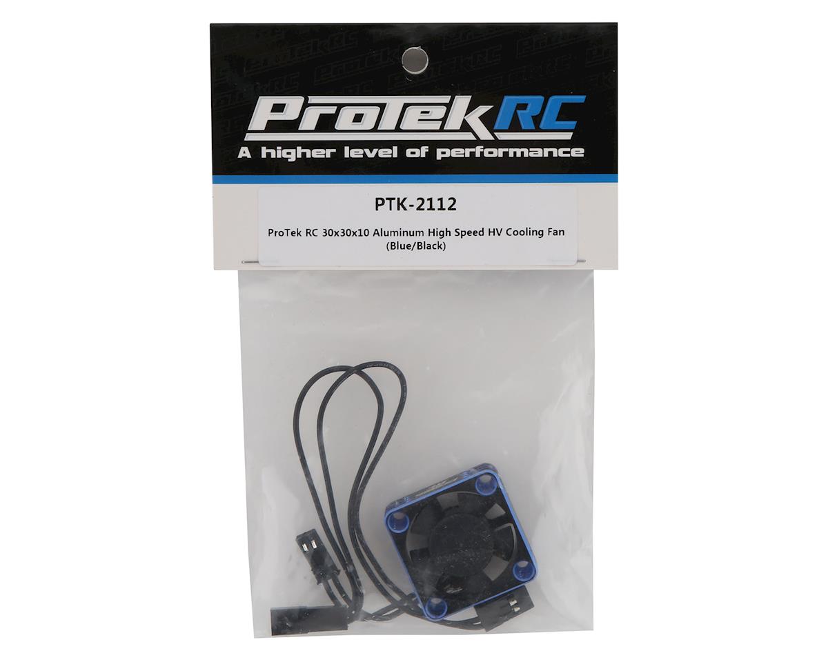 ProTek RC 2112 30x30x10mm Aluminum High Speed HV Cooling Fan (Blue/Black)
