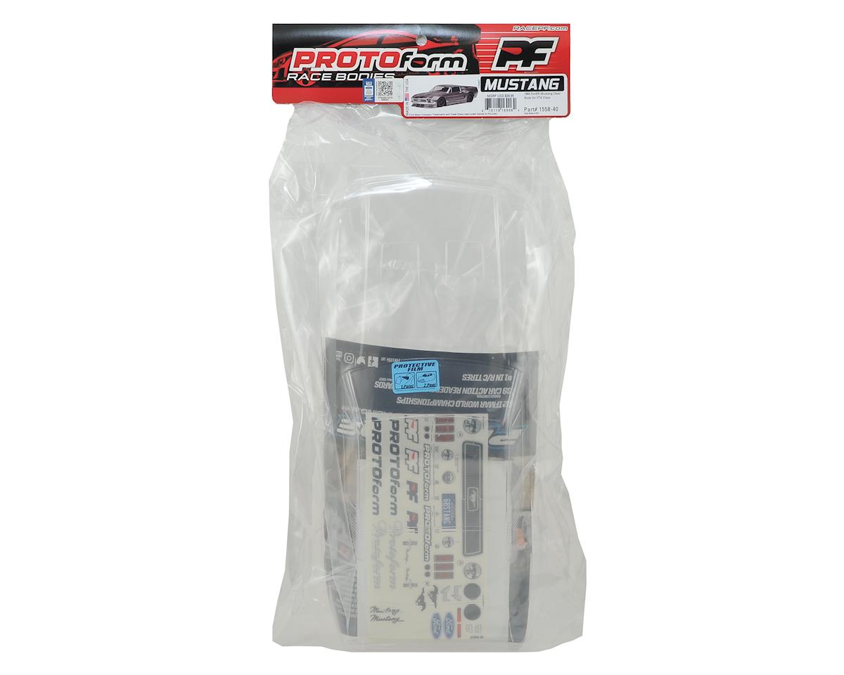 Protoform PRM1558-40 1968 Ford Mustang Vintage Trans-Am Racing Body (Clear)