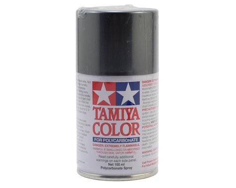 Pintura en aerosol Tamiya PS-63 Bright Gun Metal Lexan (100 ml)