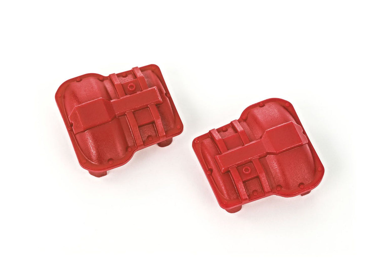 TRAXXAS 9738-RED AXLE COVER (2)