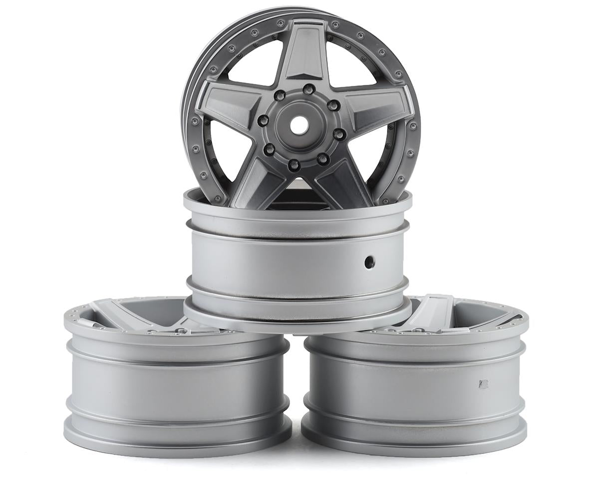 MST 648 1.9" Wheel (Flat Silver) (4) (+5)