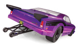 Team Asscociated DR10 Drag Race Car, 1/10 sans balais 2WD RTR, violet ASC70028
