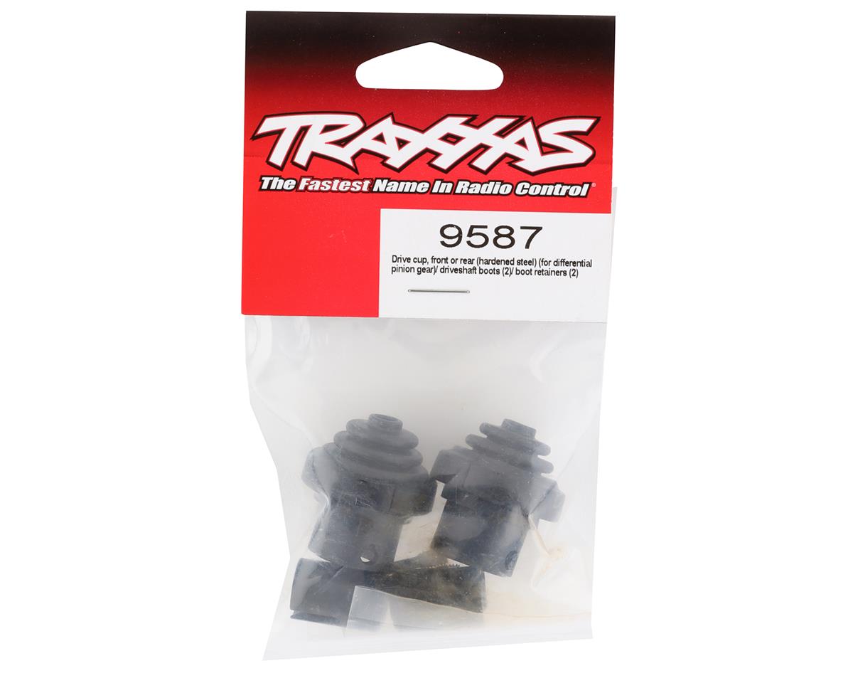 Traxxas 9587 Sledge Drive Cups & Steel Differential Pinion w/Boots