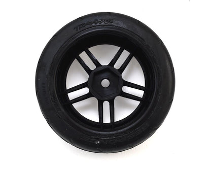 Traxxas 8375 4-Tec Response Front & Rear Pre-Mounted Tires (Black Chrome)