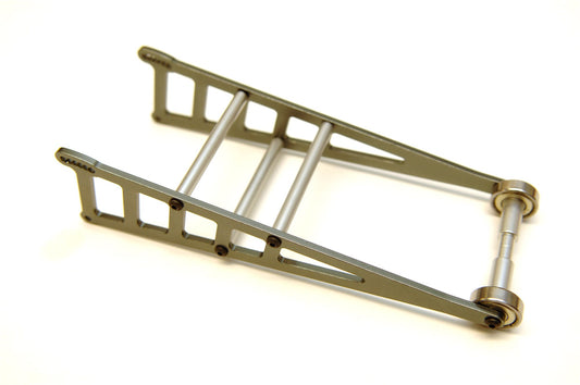 ST Racing Concepts Traxxas Slash Kit de barre de roue réglable en aluminium (Gun Metal)