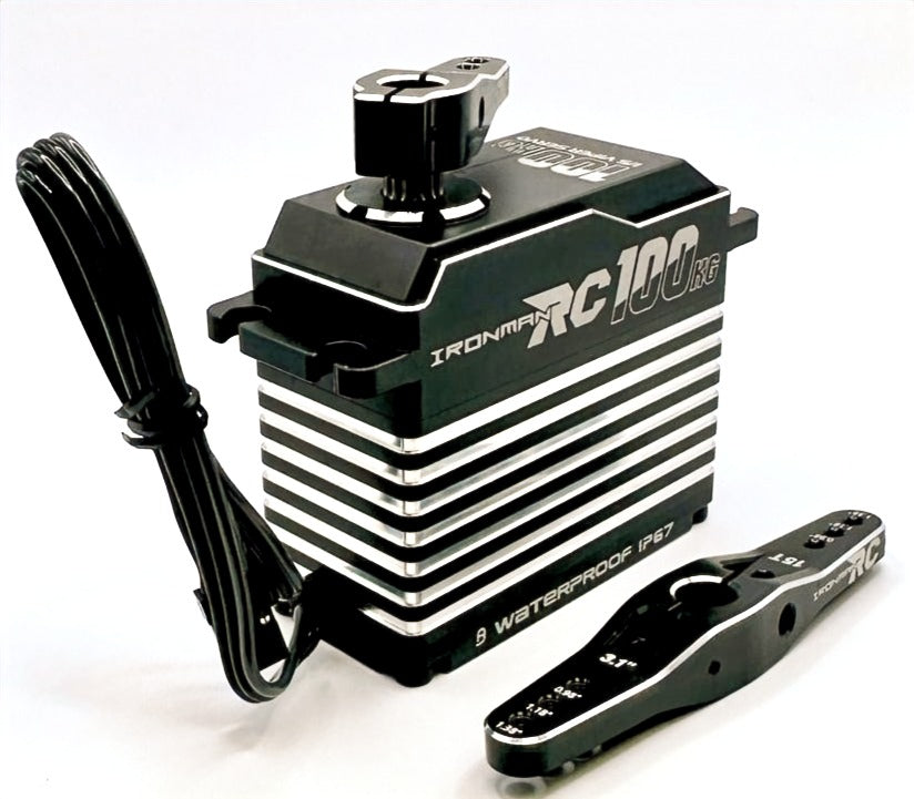 IRonManRc 1/5 VIPER 1390 aluminium étanche-servo sans balais à engrenages métalliques