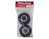 Traxxas 8972X Maxx All-Terrain Pre-Mounted Tires (Black/Chrome) (2)