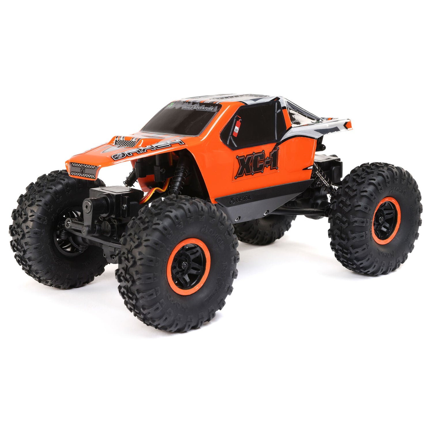 AXIAL AXI00003T2 1/24 AX24 XC-1 4WS Crawler Cepillado RTR Naranja