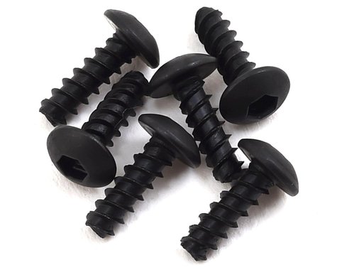 Traxxas 7943 Tornillos hexagonales de cabeza de botón de 2,6 x 8 mm (6)