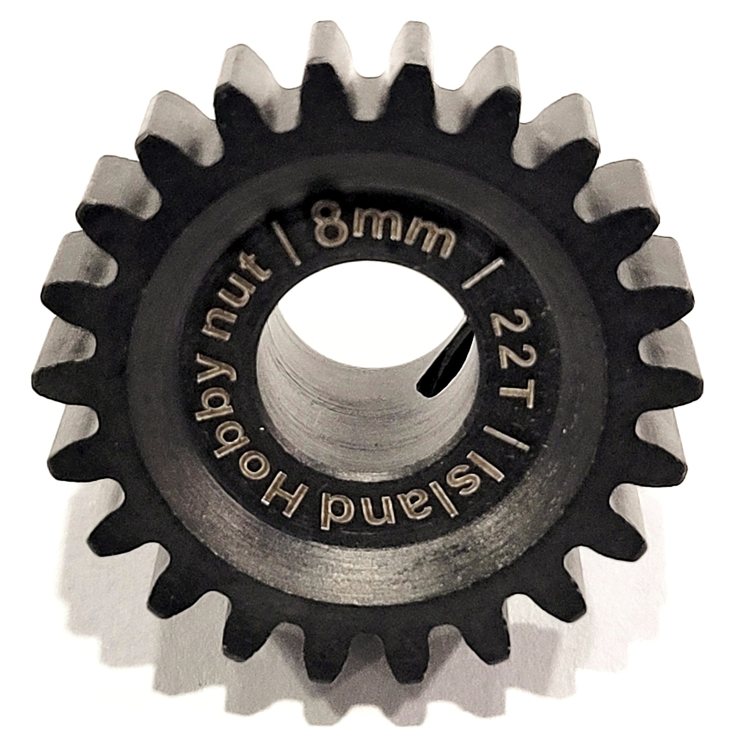 Engranaje de piñón IronmanRc 22T MOD 1/8MM ACERO ENDURECIDO