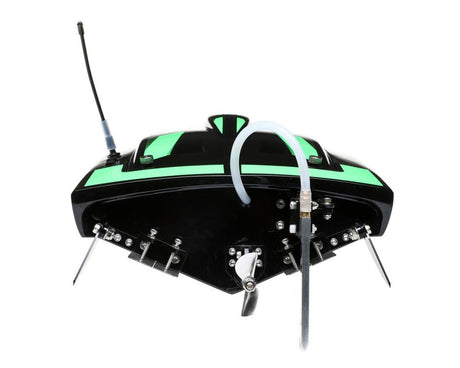 Pro Boat Impulse 32" Deep-V RTR Barco sin escobillas (negro/verde) con radio de 2,4 GHz y SM
