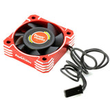 Powerhobby PHBPHF4040RED 40mm Aluminum Tornado High Speed HV RC Cooling Fan Red