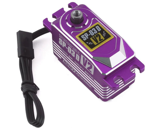 Yokomo SP-03 D V2 Programable Brushless Drift Servo (Purple) (High Voltage)