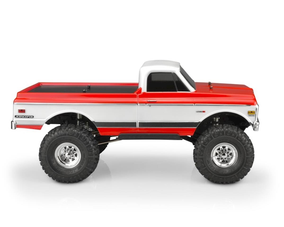 JConcepts 0416 1970 Chevy C10 Rock Crawler Body (Clear) (12.3")