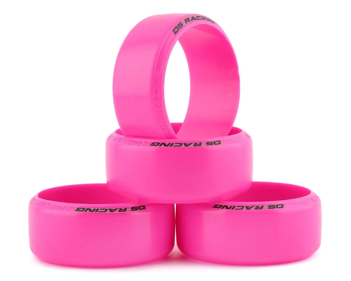 DS Racing Competition DSC-CS3-LF3PK III Slick Drift Tires (Pink) (4) (LF-3)