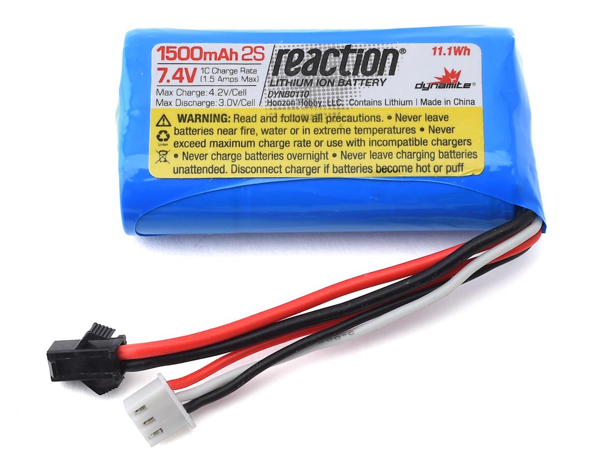 Batterie Li-Ion Dynamite Jet Jam Pool Racer 2S (7,4 V/1 500 mAh)