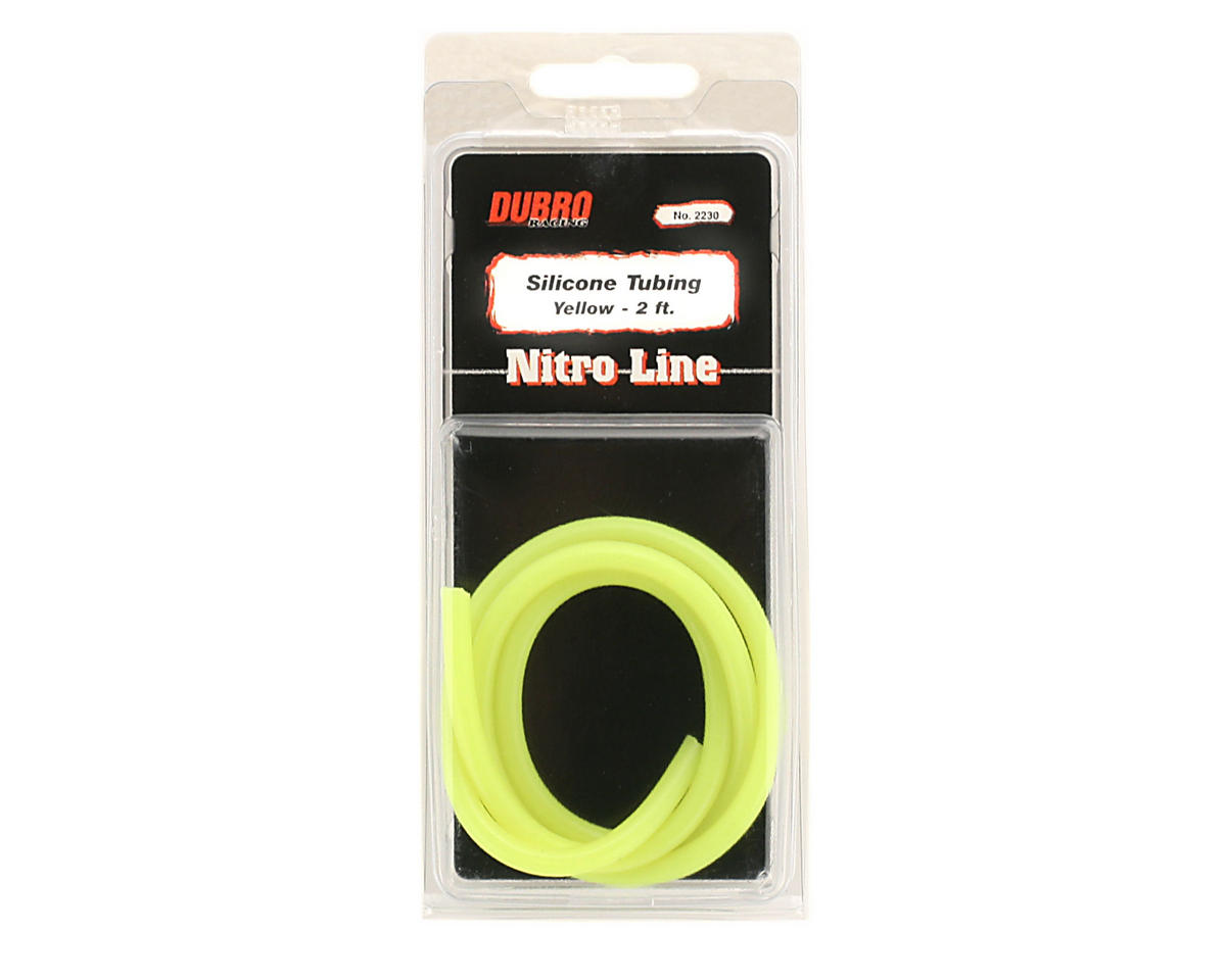 DuBro DUB2230 "Nitro Line" Silicone Fuel Tubing (Yellow) (61cm)
