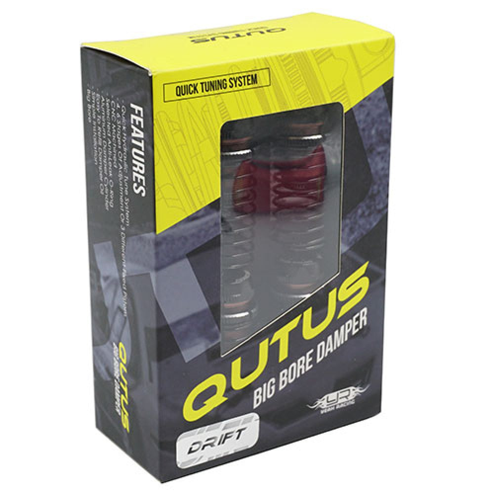 Yeah Racing DBB-1055BK QUTUS SLIDER 55MM JUEGO DE AMORTIGUADOR PARA 1/10 RC DRIFT CAR NEGRO