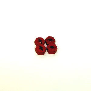 ST RACING ST3654-14R 14mm Aluminum Wheel Hex, Blue, for Traxxas Stampede