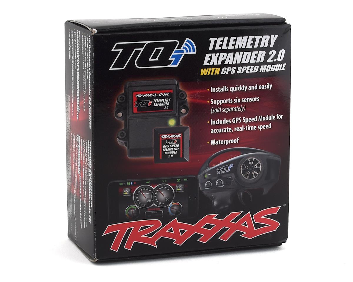 Traxxas 6553X Extension de télémétrie 2.0 et module GPS 2.0 Combo