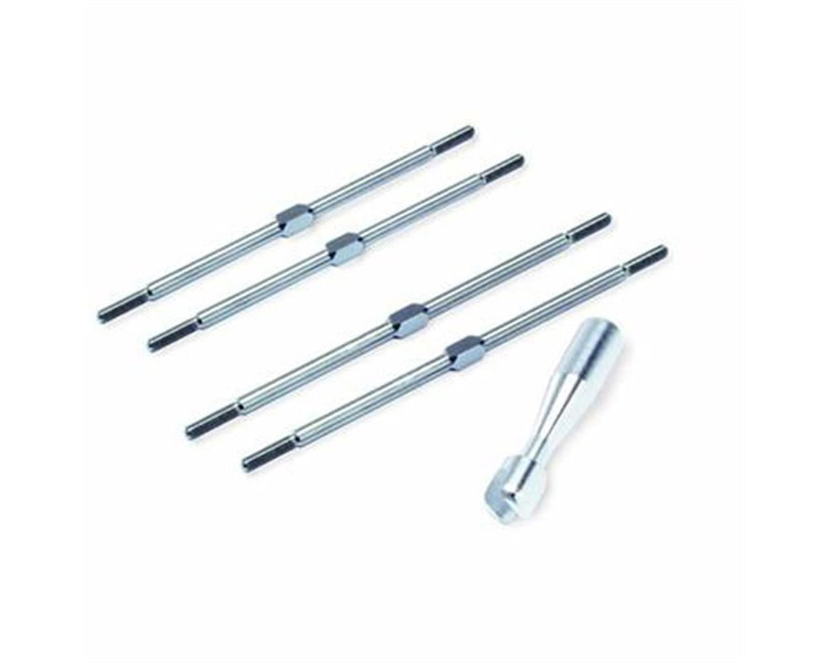 Traxxas 2338X TMX/EMX 96mm Titanium Turnbuckles