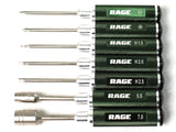 RAGE RC RGR1500 Compact 7 Piece Machined Tool Set with Case