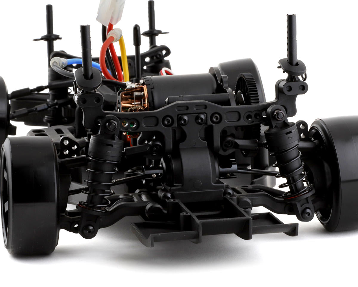 Yokomo YOKDP-YD2RTRW YD-2 1/10 2WD RTR Drift Car con carrocería Supra (blanco)