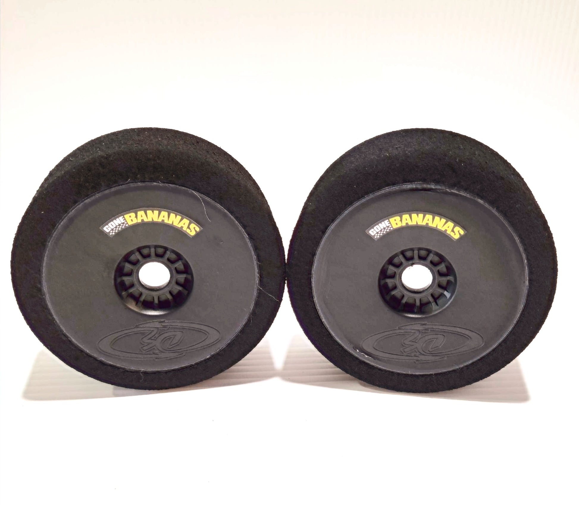 GONE BANANAS DRAG RACING FOAMS W/ BLACK RIMS 30 SHORE – Island Hobby Nut