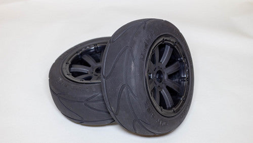 MadMax MMX150F Complete Assembled "Supergrip" Onroad Tire/Wheel set for HPI