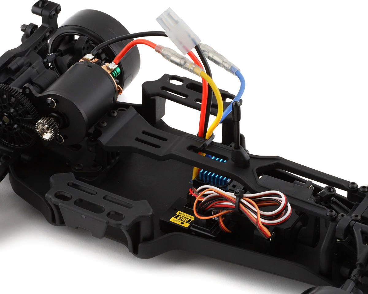 Yokomo YOKDP-YD2RTRW YD-2 1/10 2WD RTR Drift Car con carrocería Supra (blanco)